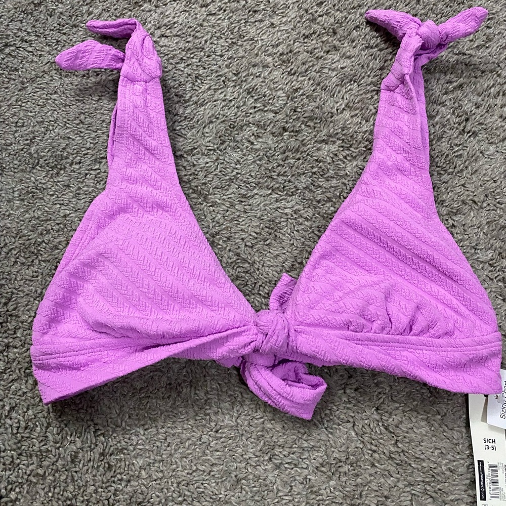 No Boundaries Lavender Bikini Top - Picture 3 of 5